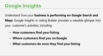 Get Google Insights and Analytics connected to your account